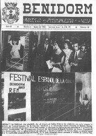 Benidorm : Boletín del Ayuntamiento de la Villa. Núm. 10, junio de 1960