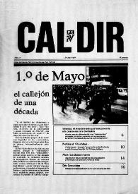 Cal Dir : Òrgan Central del Partit Comunista del País Valencià. Núm. 5, 24 d'abril de 1977