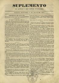 El Constituyente : Periódico Oficial del Gobierno de Oaxaca
. Suplemento de actos y decretos oficiales, domingo 11 de mayo de 1856