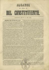 El Constituyente : Periódico Oficial del Gobierno de Oaxaca
. Alcance al núm. 11, 1º de junio de 1856