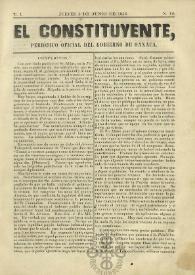 El Constituyente : Periódico Oficial del Gobierno de Oaxaca
. Tomo I, núm. 12, jueves 5 de junio de 1856