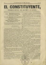 El Constituyente : Periódico Oficial del Gobierno de Oaxaca
. Tomo I, núm. 18, jueves 26 de junio de 1856