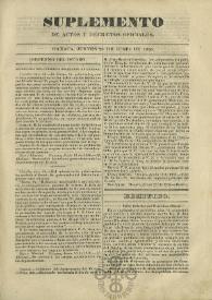 El Constituyente : Periódico Oficial del Gobierno de Oaxaca
. Suplemento de actos y decretos oficiales, jueves 26 de junio de 1856