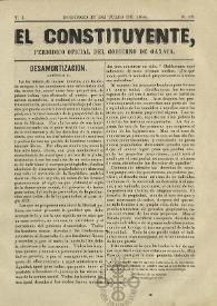 El Constituyente : Periódico Oficial del Gobierno de Oaxaca
. Tomo I, núm. 23, domingo 13 de julio de 1856