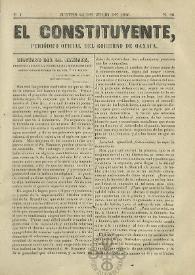 El Constituyente : Periódico Oficial del Gobierno de Oaxaca
. Tomo I, núm. 26, jueves 24 de julio de 1856