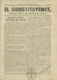 El Constituyente : Periódico Oficial del Gobierno de Oaxaca
. Tomo I, núm. 28, jueves 31 de julio de 1856