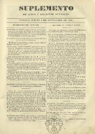 El Constituyente : Periódico Oficial del Gobierno de Oaxaca
. Suplemento de actos y decretos oficiales, jueves 4 de septiembre de 1856
