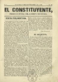El Constituyente : Periódico Oficial del Gobierno de Oaxaca
. Tomo I, núm. 39, domingo 7 de septiembre de 1856