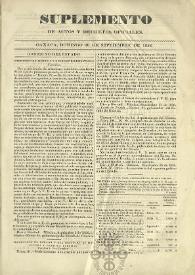 El Constituyente : Periódico Oficial del Gobierno de Oaxaca
. Suplemento de actos y decretos oficiales, domingo 28 de septiembre de 1856