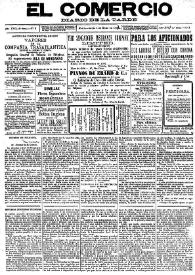 El Comercio : diario de la tarde. Núm. 2, 3 de enero de 1887