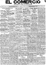 El Comercio : diario de la tarde. Núm. 8, 11 de enero de 1887