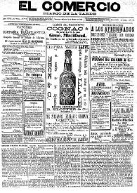 El Comercio : diario de la tarde. Núm. 12, 15 de enero de 1887
