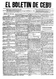 El Boletín de Cebú (1887). Núm. 677, 28 de febrero de 1892
