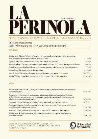La Perinola : revista de investigación quevediana. Núm. 16, 2012