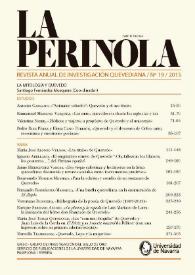 La Perinola : revista de investigación quevediana. Núm. 19, 2015