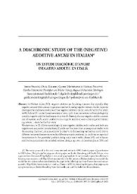 A diachronic study of the (negative) additive «anche» in Italian