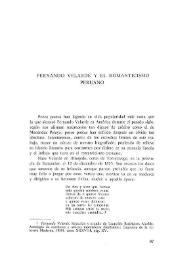 Fernando Velarde y el romanticismo peruano