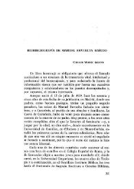 Bibliografía de Manuel Revuelta Sañudo