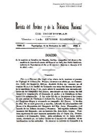 Revista del Archivo y de la Biblioteca Nacional de Honduras. Núm. 2, 25 de noviembre de 1905