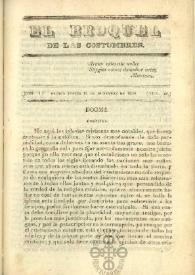 El Broquel de las Costumbres. Tomo I, núm. 42, jueves 18 de diciembre de 1834