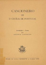 Cancioneiro de D. Cecília de Portugal