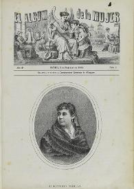 El Álbum de la Mujer : Periódico Ilustrado. Año 2, tomo 2, núm. 5, 3 de febrero de 1884
