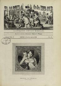 El Álbum de la Mujer : Periódico Ilustrado. Año 2, tomo 3, núm. 16, 19 de octubre de 1884