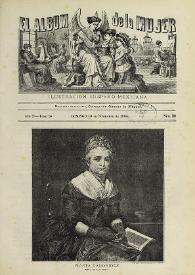 El Álbum de la Mujer : Periódico Ilustrado. Año 2, tomo 3, núm. 20, 16 de noviembre de 1884