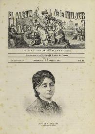 El Álbum de la Mujer : Periódico Ilustrado. Año 2, tomo 3, núm. 26, 28 de diciembre de 1884