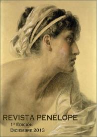 Penélope: evolución histórica y literaria desde la antigüedad. Núm. 1, 2013