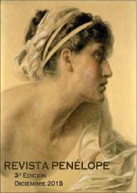 Penélope: evolución histórica y literaria desde la antigüedad. Núm. 3, 2015