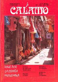 Cálamo : revista de cultura hispano-árabe. Núm. 9, abril-mayo-junio 1986