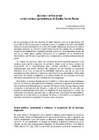 Justicia y orden social en las crónicas periodísticas de Emilia Pardo Bazán