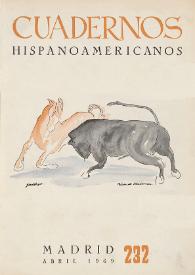 Cuadernos Hispanoamericanos. Núm. 232, abril 1969