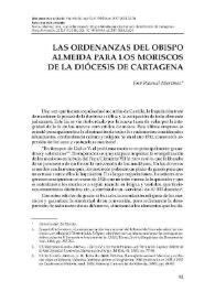 Las ordenanzas del obispo Almeida para los moriscos de la Diócesis de Cartagena