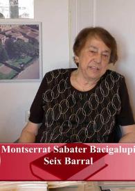 Entrevista a Montserrat Sabater Bacigalupi (Editorial Seix Barral y Edicions 62)