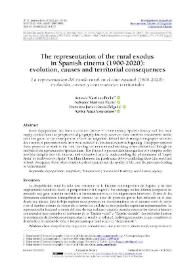The representation of the rural exodus in Spanish cinema (1900-2020): evolution, causes and territorial consequences