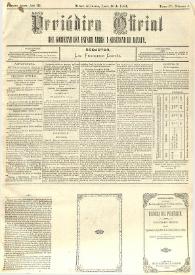 Periódico Oficial del Gobierno del Estado Libre y Soberano de Oaxaca. Primera época, año III, Tomo IV, núm. 4, enero 16 de 1884
