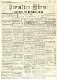 Periódico Oficial del Gobierno del Estado Libre y Soberano de Oaxaca. Primera época, año III, Tomo IV, núm. 10, febrero 6 de 1884