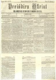 Periódico Oficial del Gobierno del Estado Libre y Soberano de Oaxaca. Primera época, año III, Tomo IV, núm. 14, febrero 20 de 1884