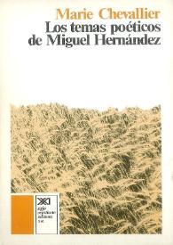 Los temas poéticos de Miguel Hernández