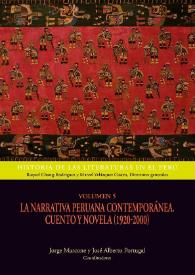  La narrativa peruana contemporánea. Cuento y novela (1920-2000). Volumen 5