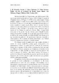 J. M. González Herrán, J. López  Quintáns, D. Thion  Soriano-Mollá, eds.: 