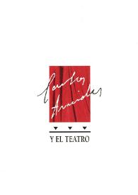 Carlos Arniches y el teatro : exposición del 27 de marzo al 30 de abril de 1995