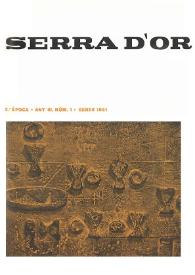 Serra d'Or. Any III, núm. 1, gener 1961