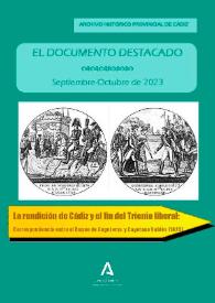La rendición de Cádiz y el fin del Trienio Liberal: Correspondencia entre el Duque de Angulema y Cayetano Valdés (1823)