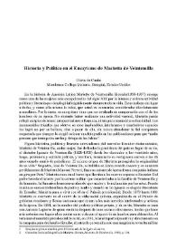 Historia y política en el ensayismo de Marietta de Veintemilla