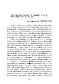 Testimonios escritos y pictóricos de viajeras extranjeras. México. Siglo XIX