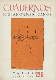 Cuadernos Hispanoamericanos. Núm. 236, agosto 1969