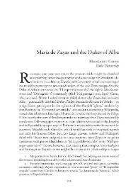 María de Zayas and the Dukes of Alba